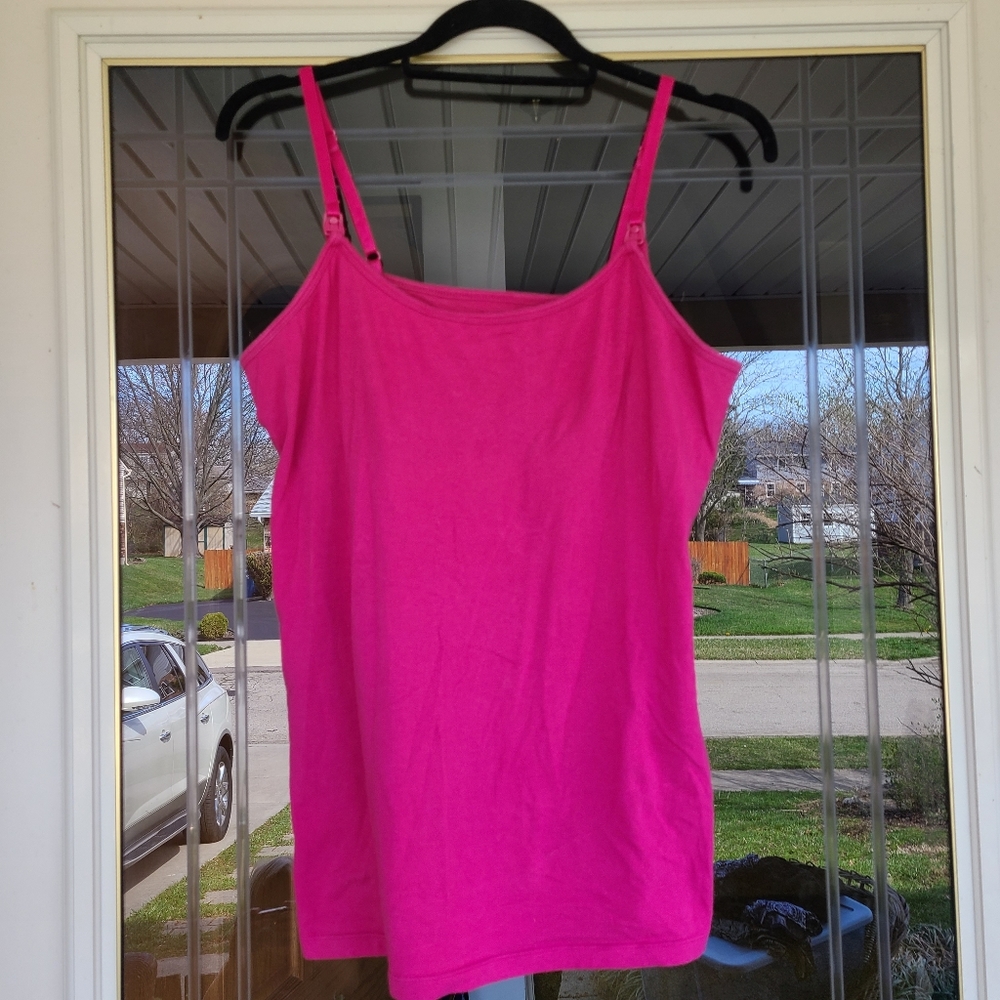 Motherhood Nursing Cami with bra shelf
